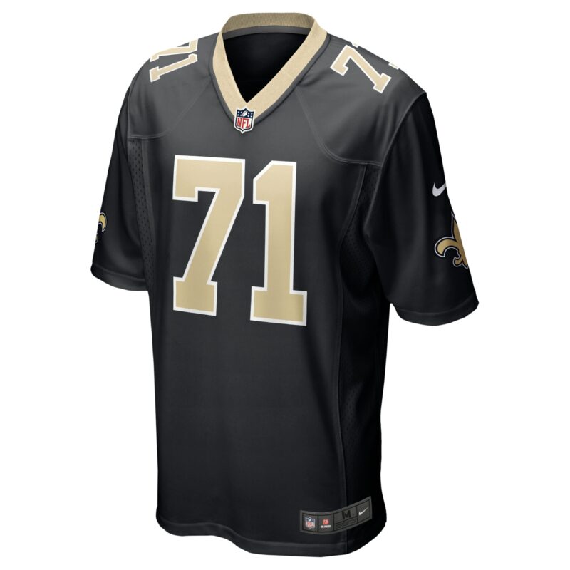 Ryan Ramczyk New Orleans Saints Game Jersey - Black - Image 2
