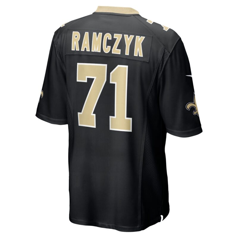 Ryan Ramczyk New Orleans Saints Game Jersey - Black - Image 3