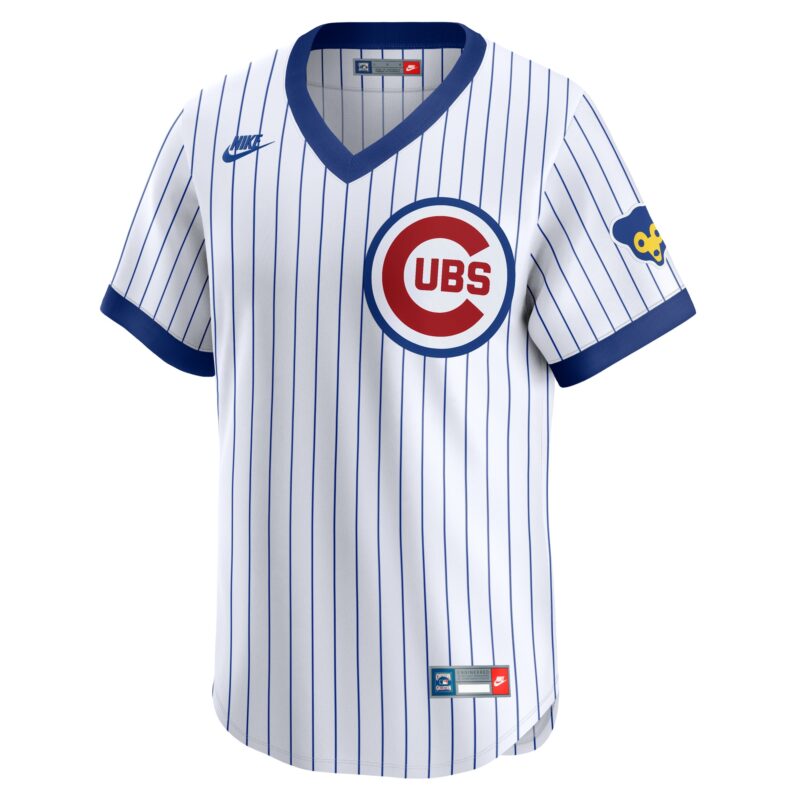 Ryne Sandberg Chicago Cubs Throwback Cooperstown Collection Limited Jersey - White - Image 2