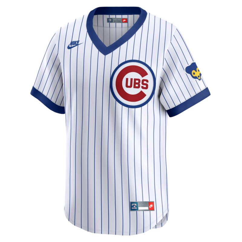 Ryne Sandberg Chicago Cubs Throwback Cooperstown Limited Jersey - White - Image 2