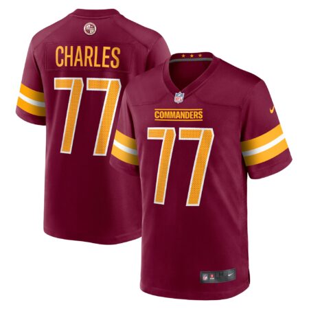 Saahdiq Charles Washington Commanders Game Jersey - Burgundy