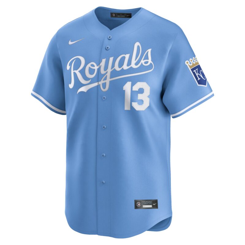 Salvador Perez Kansas City Royals Alternate Limited Player Jersey - Light Blue - Image 2
