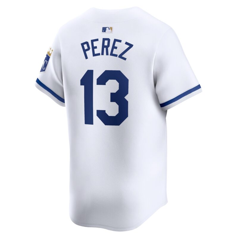 Salvador Perez Kansas City Royals Home Limited Player Jersey - White - Image 3