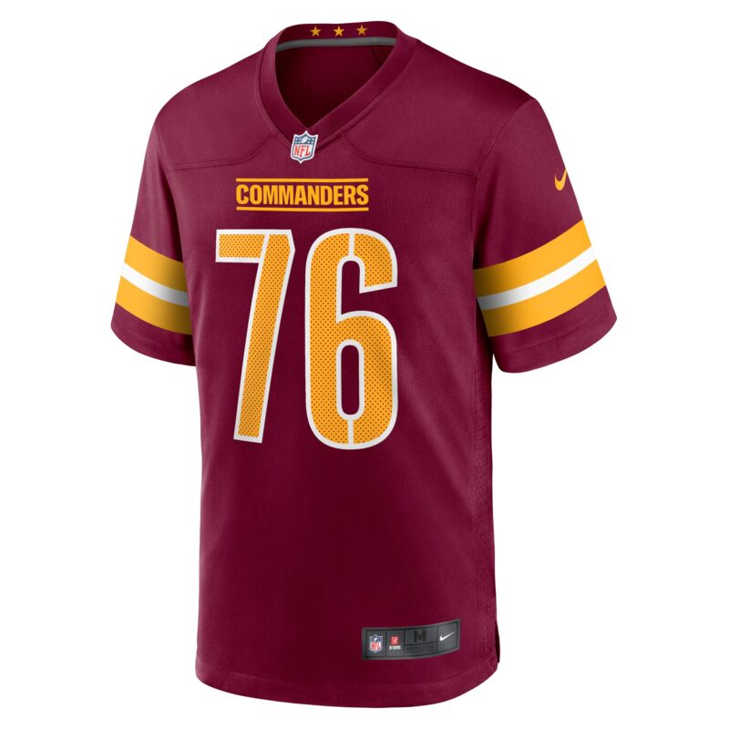 Sam Cosmi Washington Commanders Game Jersey - Burgundy - Image 2