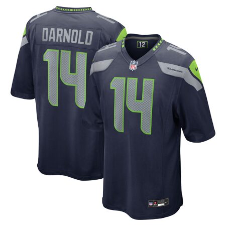 Sam Darnold Seattle Seahawks Game Player Jersey - College Navy
