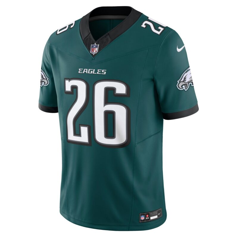 Saquon Barkley Philadelphia Eagles Vapor F.U.S.E. Limited Jersey - Midnight Green - Image 2
