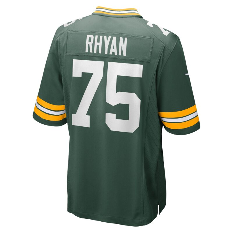 Sean Rhyan Green Bay Packers Game Player Jersey - Green - Image 3