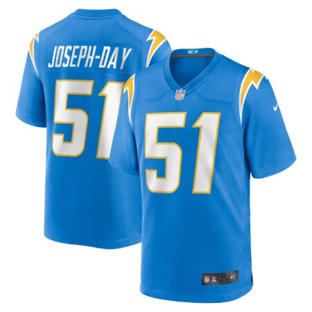 Sebastian Joseph-Day Los Angeles Chargers Game Player Jersey - Powder Blue