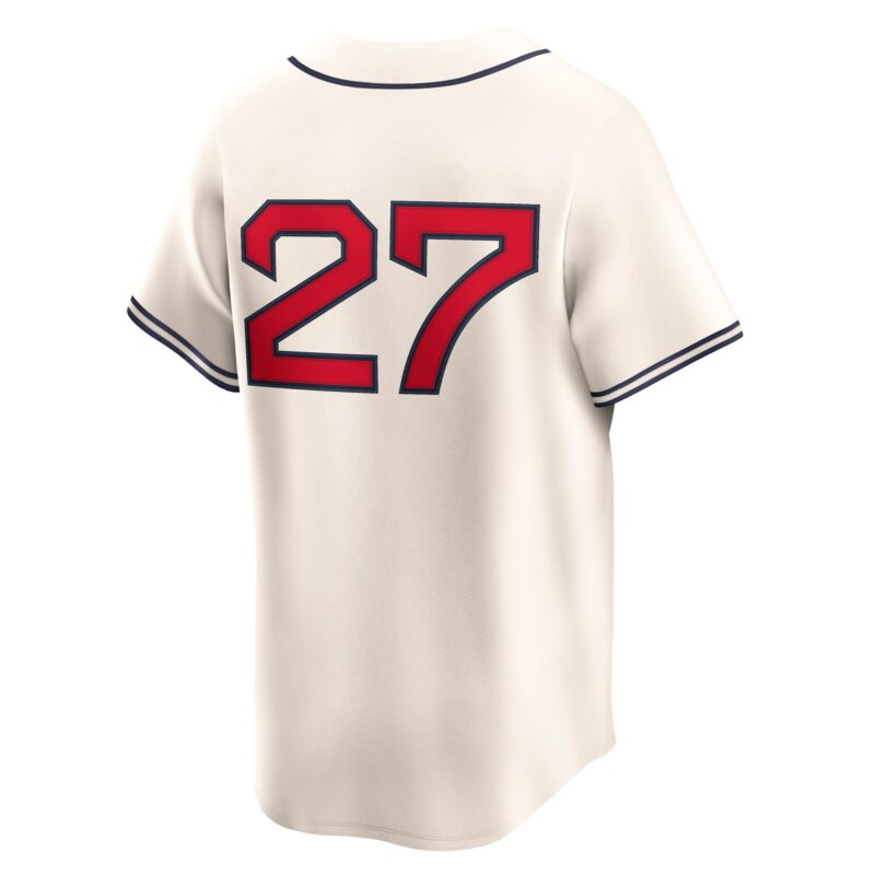 Seiya Suzuki Chicago Cubs Throwback Cooperstown Collection Limited Jersey - Cream - Image 3