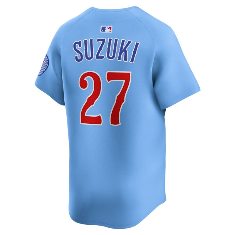 Seiya Suzuki Chicago Cubs 2nd Alternate Limited Player Jersey - Royal - Image 3