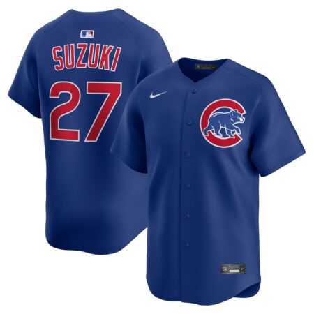 Seiya Suzuki Chicago Cubs Alternate Limited Jersey - Royal