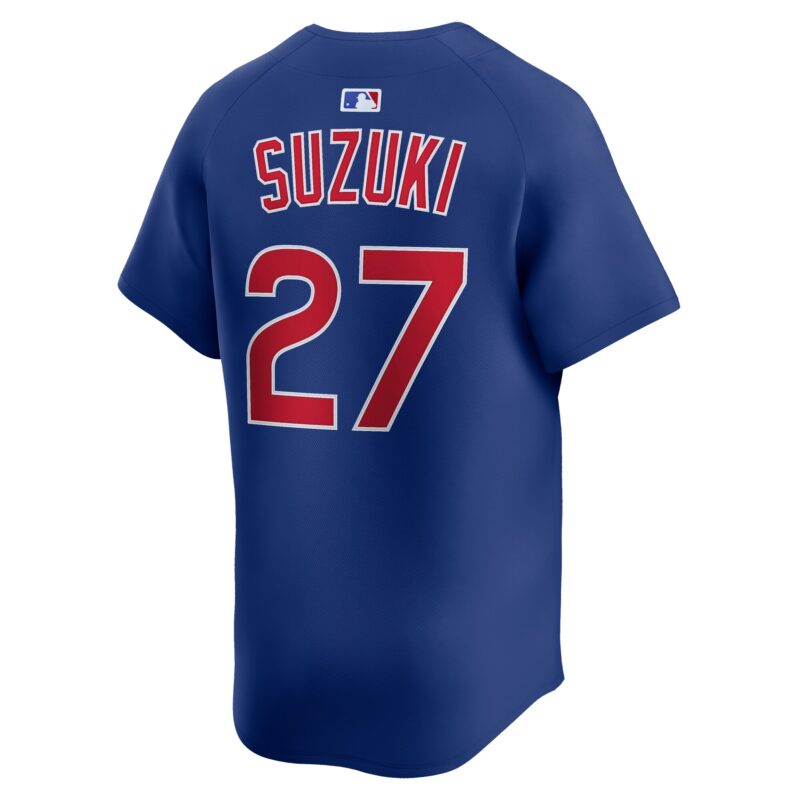Seiya Suzuki Chicago Cubs Alternate Limited Jersey - Royal - Image 3