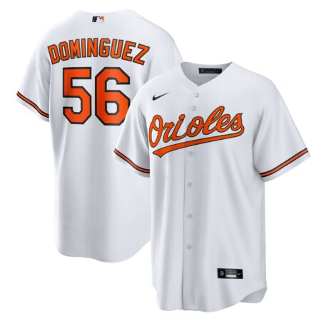 Seranthony Dominguez Baltimore Orioles Home Jersey - White