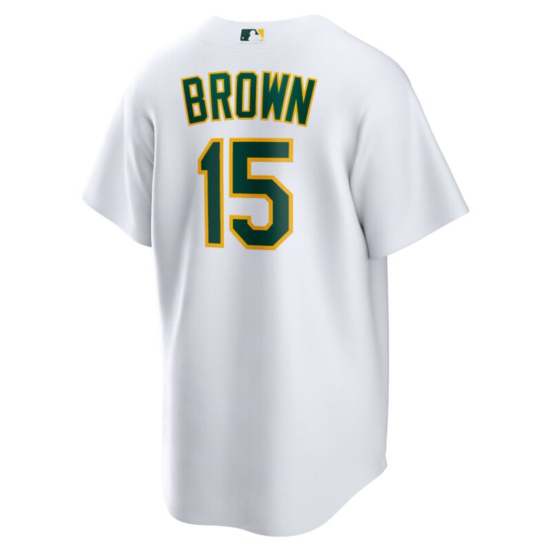 Seth Brown Athletics Home Jersey - White - Image 3
