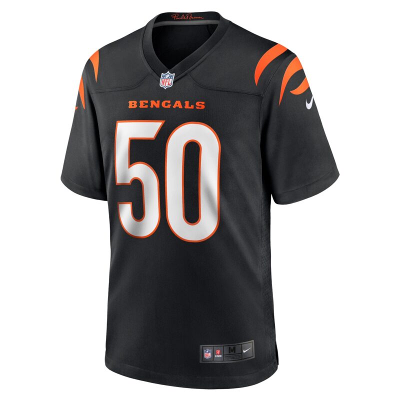 Shaka Heyward Cincinnati Bengals Team Game Jersey - Black - Image 2