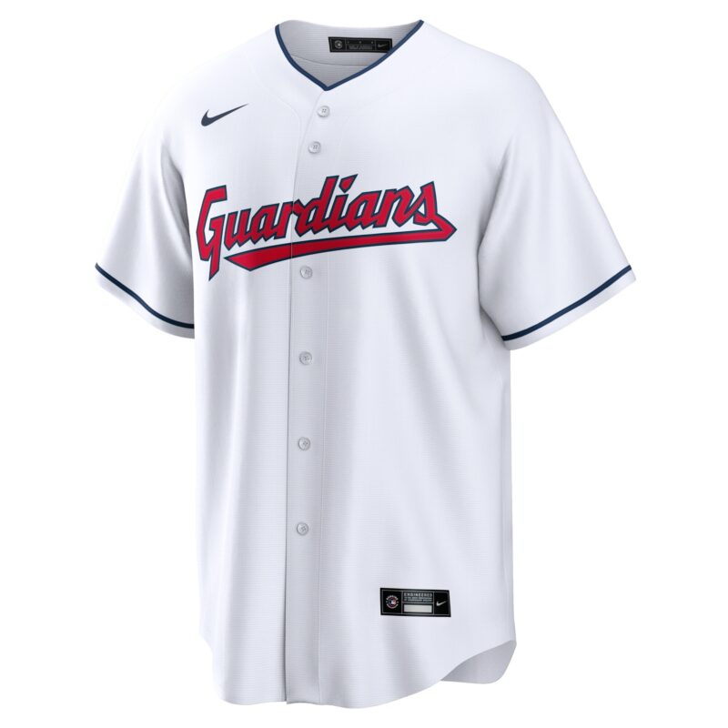 Shane Bieber Cleveland Guardians Player Jersey - White - Image 2