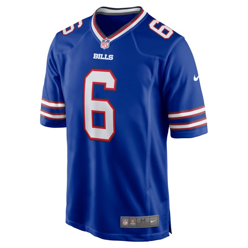 Shane Buechele Buffalo Bills Team Game Jersey - Royal - Image 2