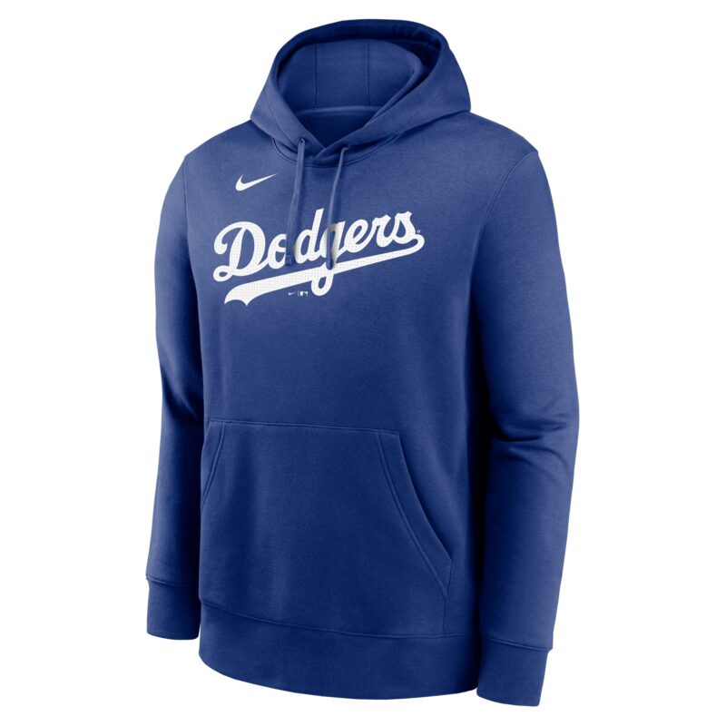 Shohei Ohtani Los Angeles Dodgers Player Name & Number Club Pullover Hoodie - Royal - Image 2