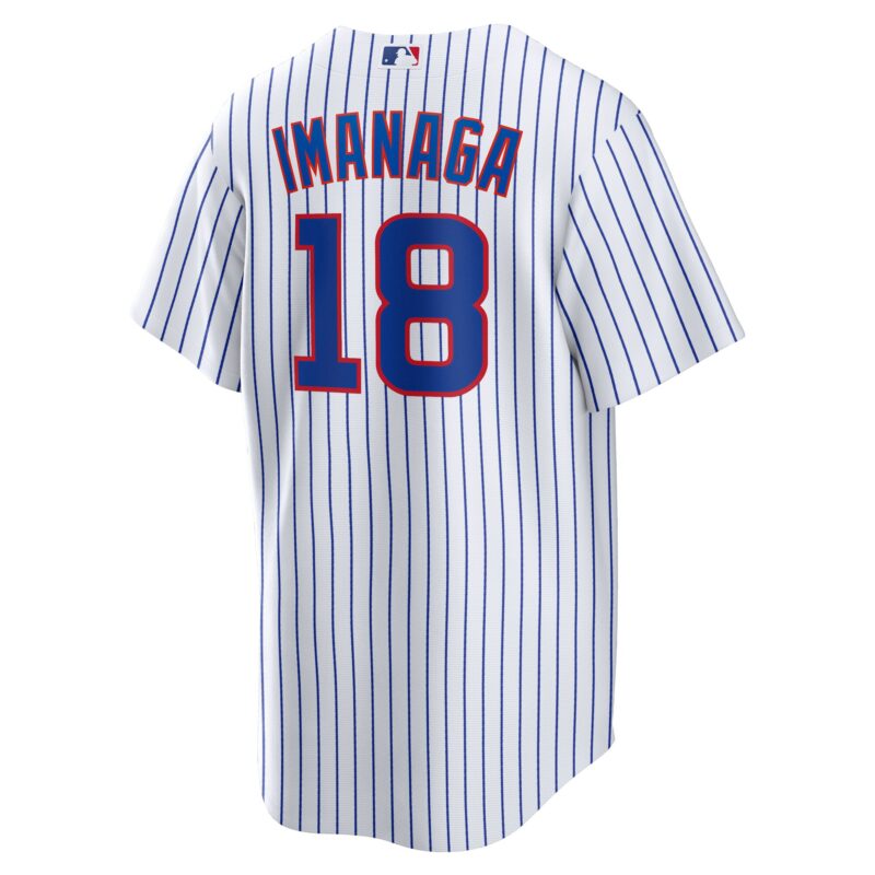 Shota Imanaga Chicago Cubs Home Jersey - White - Image 3