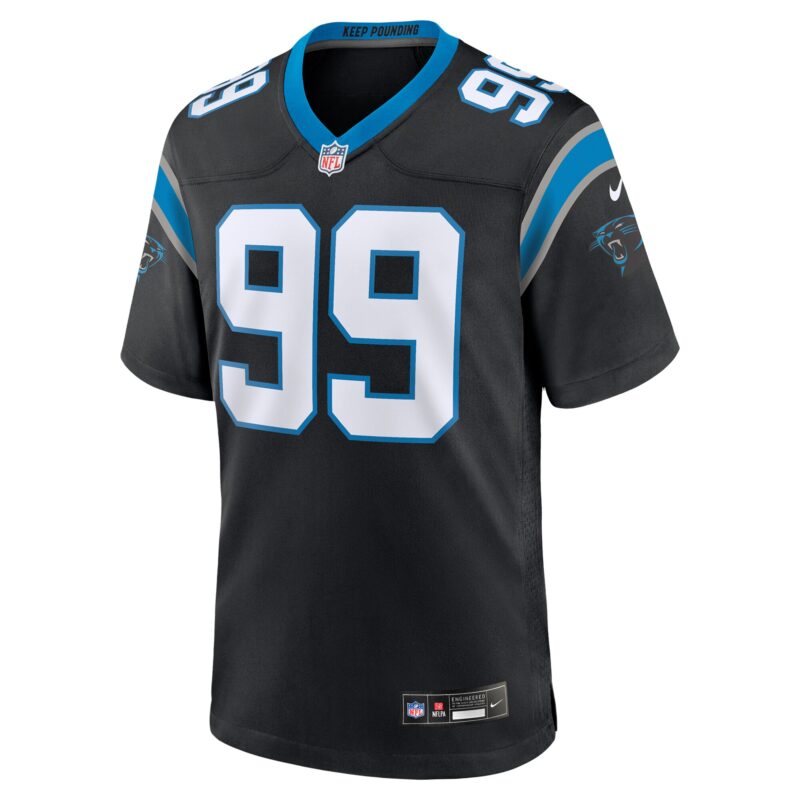 Shy Tuttle Carolina Panthers Game Jersey - Black - Image 2