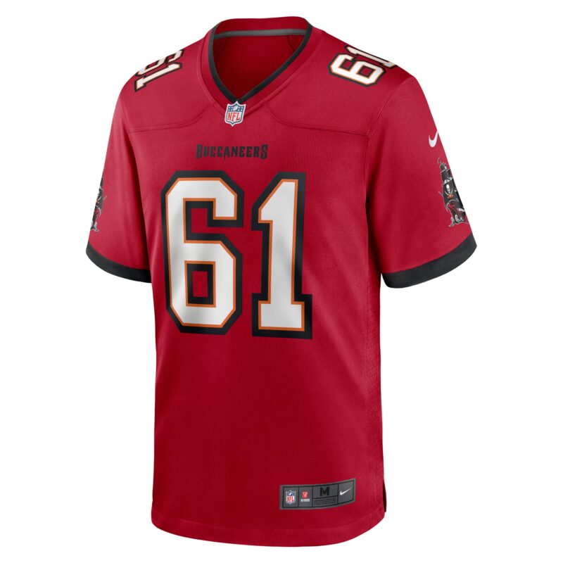 Silas Dzansi Tampa Bay Buccaneers Game Jersey - Red - Image 2