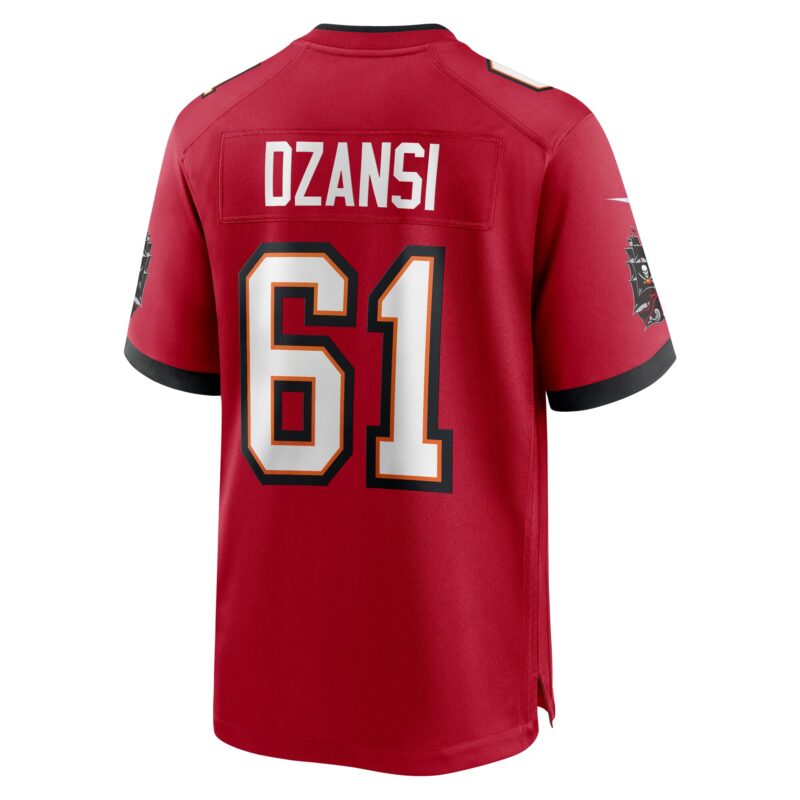 Silas Dzansi Tampa Bay Buccaneers Game Jersey - Red - Image 3