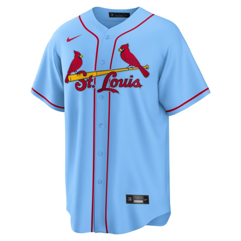 Sonny Gray St. Louis Cardinals Alternate Jersey - Light Blue - Image 2