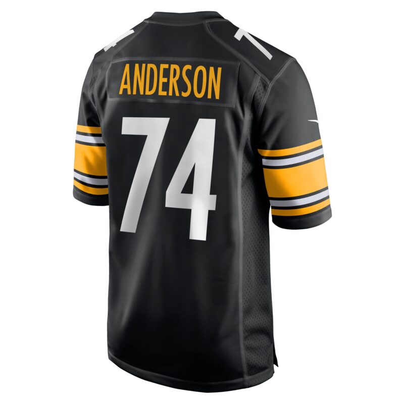 Spencer Anderson Pittsburgh Steelers Game Jersey - Black - Image 3