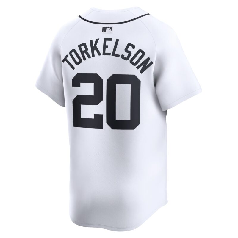 Spencer Torkelson Detroit Tigers Home Limited Player Jersey - White - Image 3