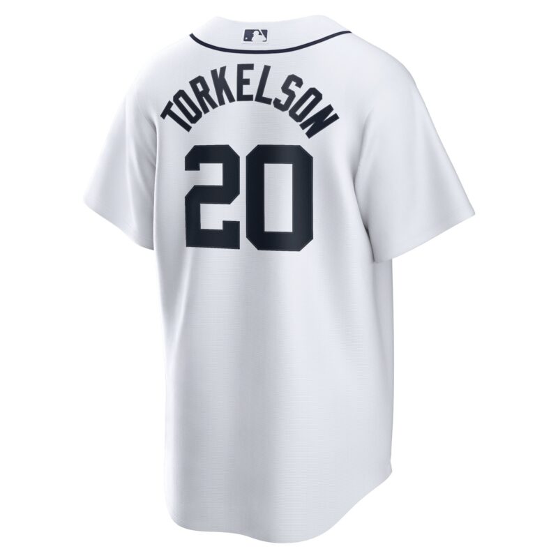 Spencer Torkelson Detroit Tigers Home Jersey - White - Image 3