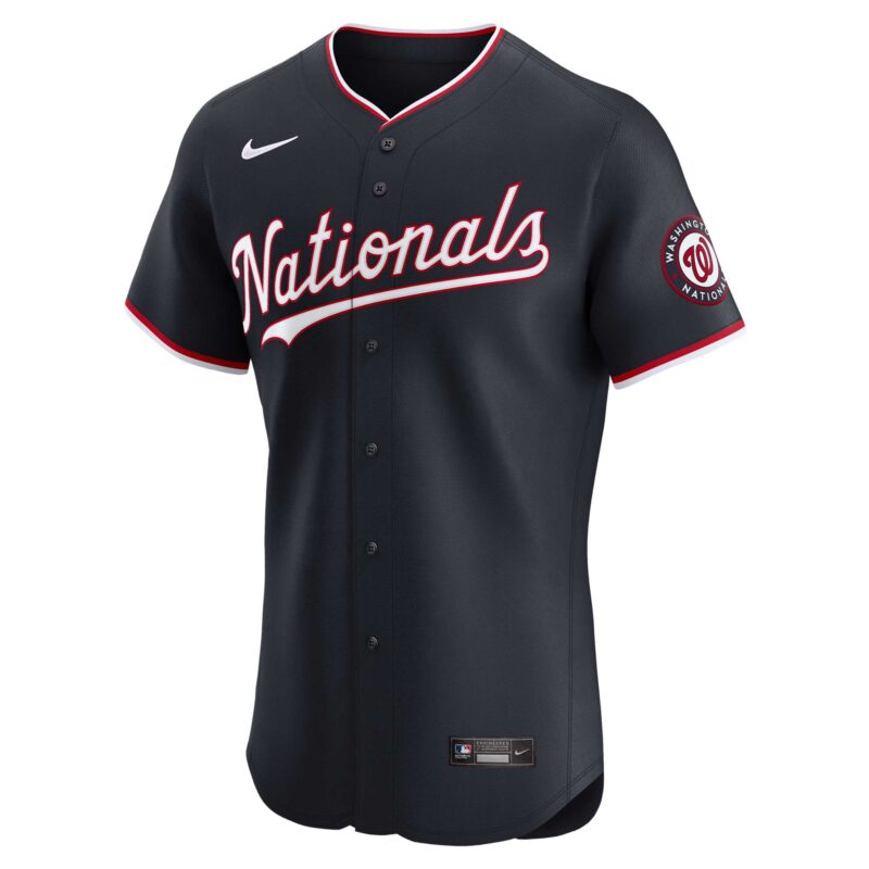 Stephen Strasburg Washington Nationals Alternate Elite Player Jersey - Navy - Image 2