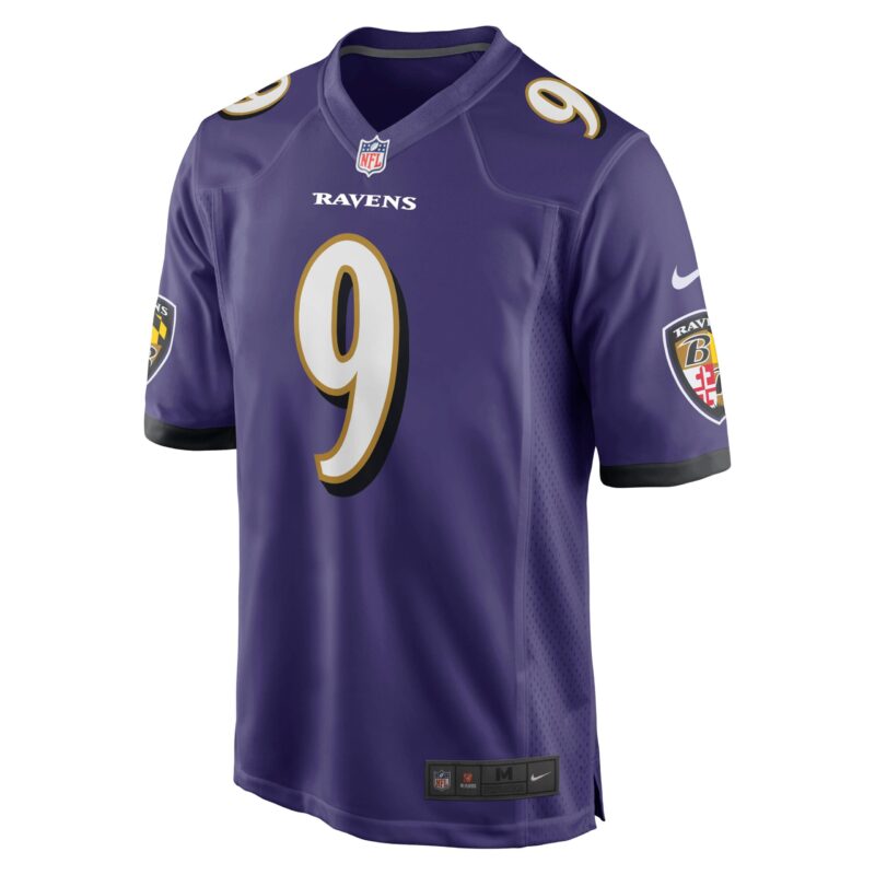 Steve McNair Baltimore Ravens Game Retired Player Jersey - Purple - Image 2