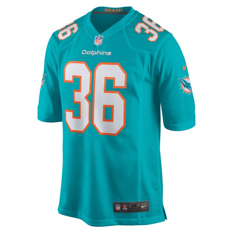 Storm Duck Miami Dolphins Game Jersey - Aqua - Image 2