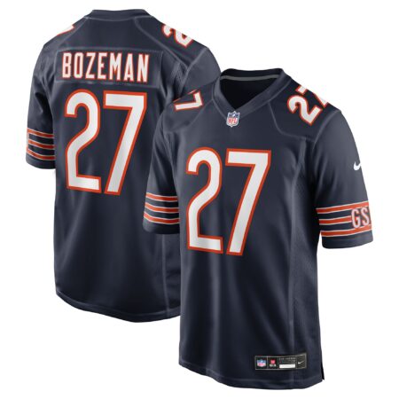Swayze Bozeman Chicago Bears Team Game Jersey - Navy