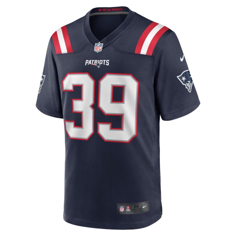 Tae Hayes New England Patriots Home Game Player Jersey - Navy - Image 2
