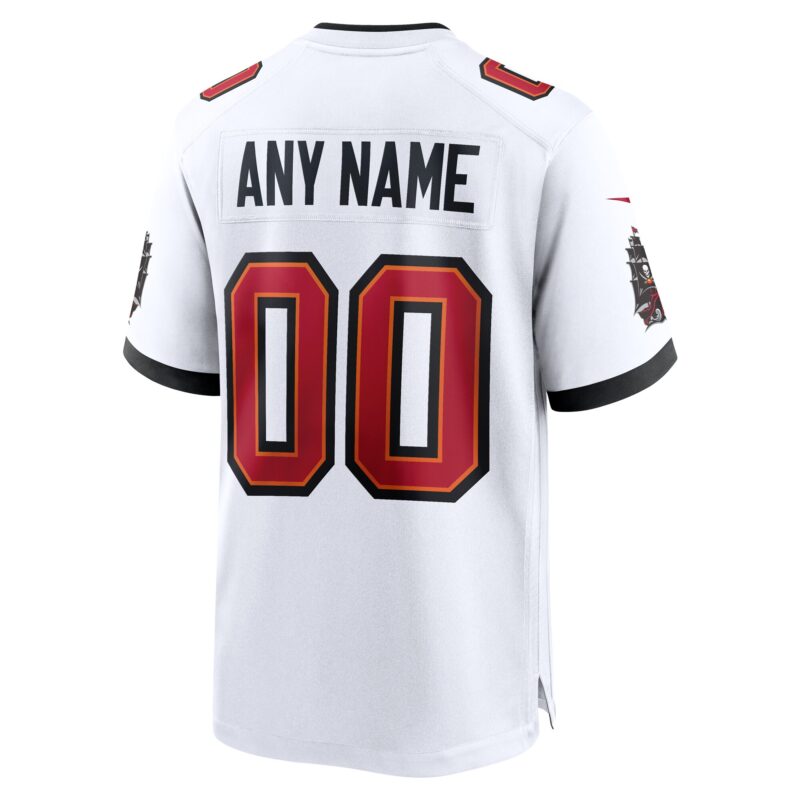 Tampa Bay Buccaneers Custom Game Jersey - White - Image 3
