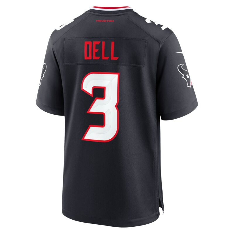 Tank Dell Houston Texans Game Jersey - Navy - Image 3