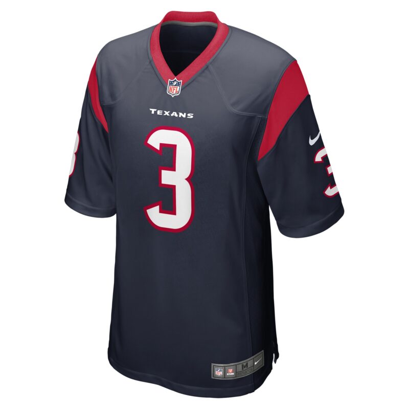 Tank Dell Houston Texans Player Game Jersey - Navy - Image 2
