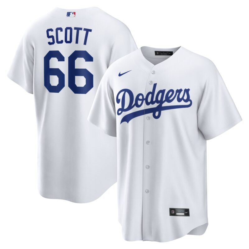 Tanner Scott Los Angeles Dodgers Home Jersey - White