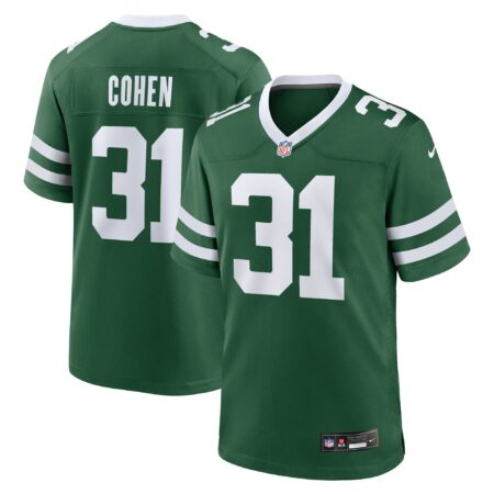 Tarik Cohen New York Jets Team Game Jersey - Legacy Green