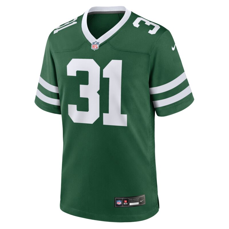 Tarik Cohen New York Jets Team Game Jersey - Legacy Green - Image 2