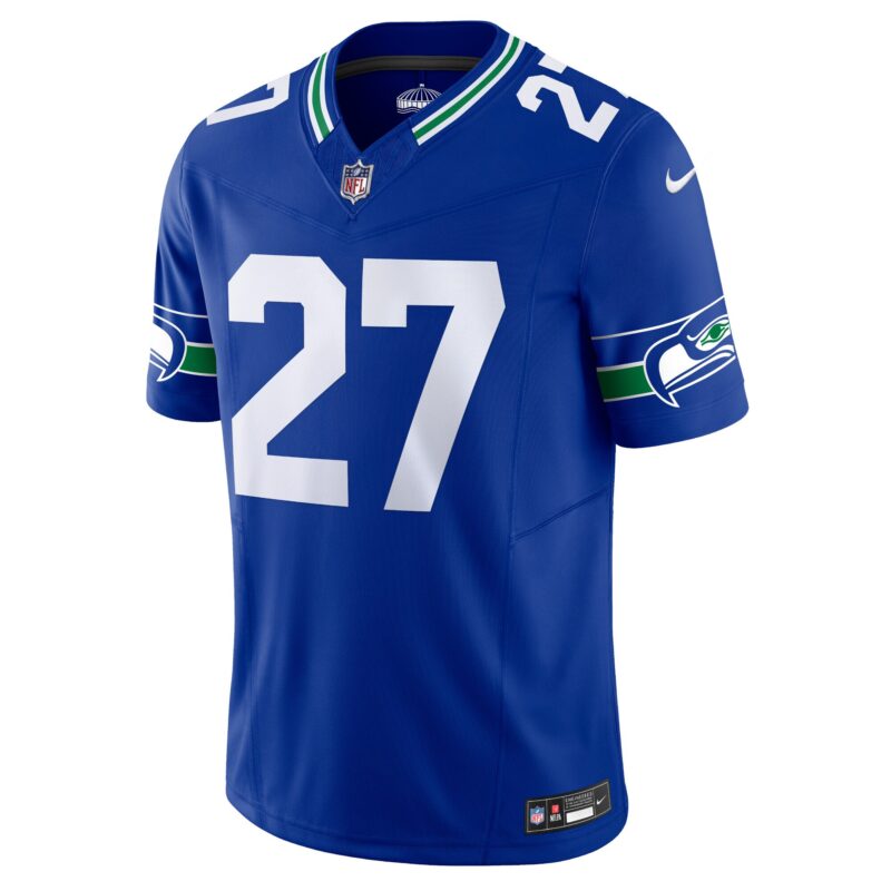 Tariq Woolen Seattle Seahawks Alternate Vapor F.U.S.E. Limited Jersey - Royal - Image 2