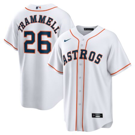 Taylor Trammell Houston Astros Home Jersey - White