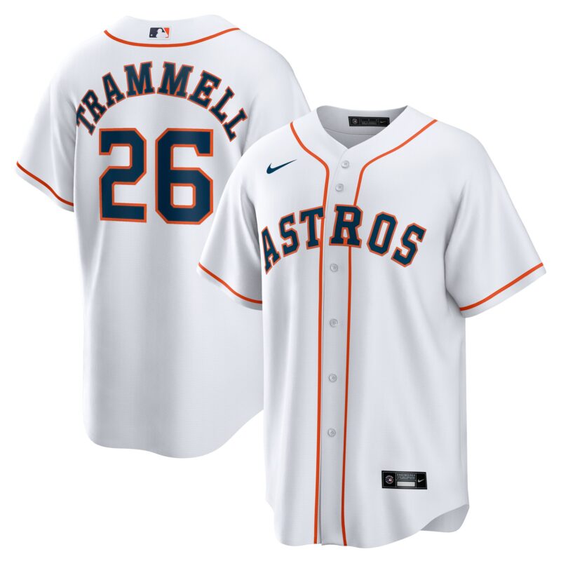 Taylor Trammell Houston Astros Home Jersey - White