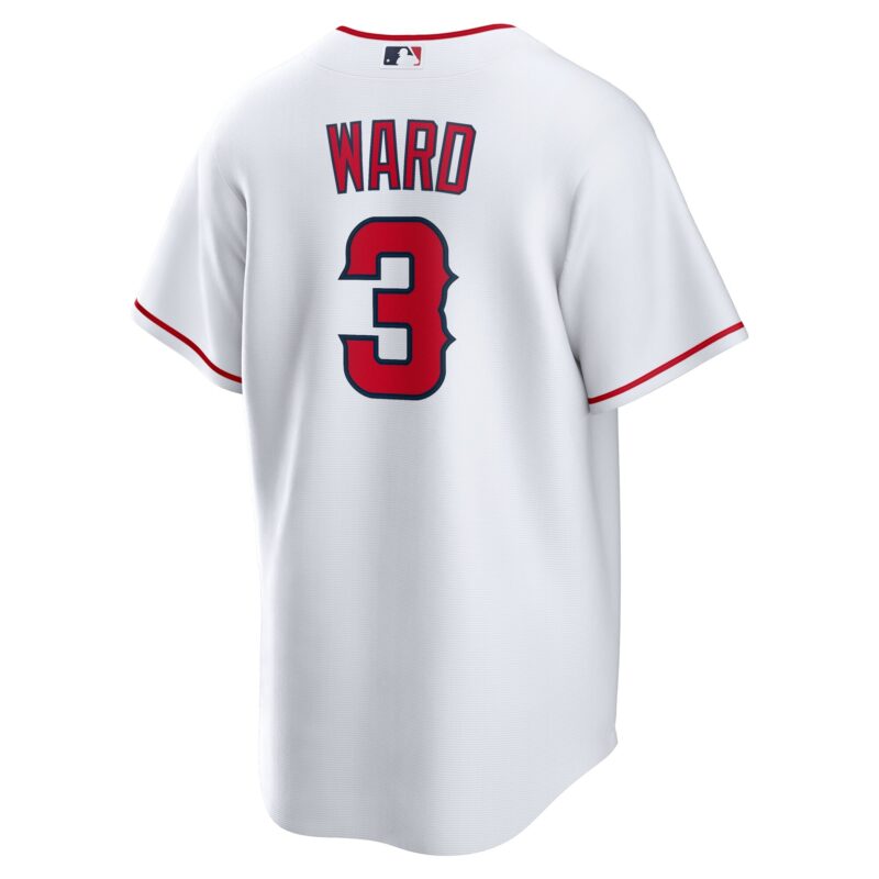 Taylor Ward Los Angeles Angels Home Jersey - White - Image 3