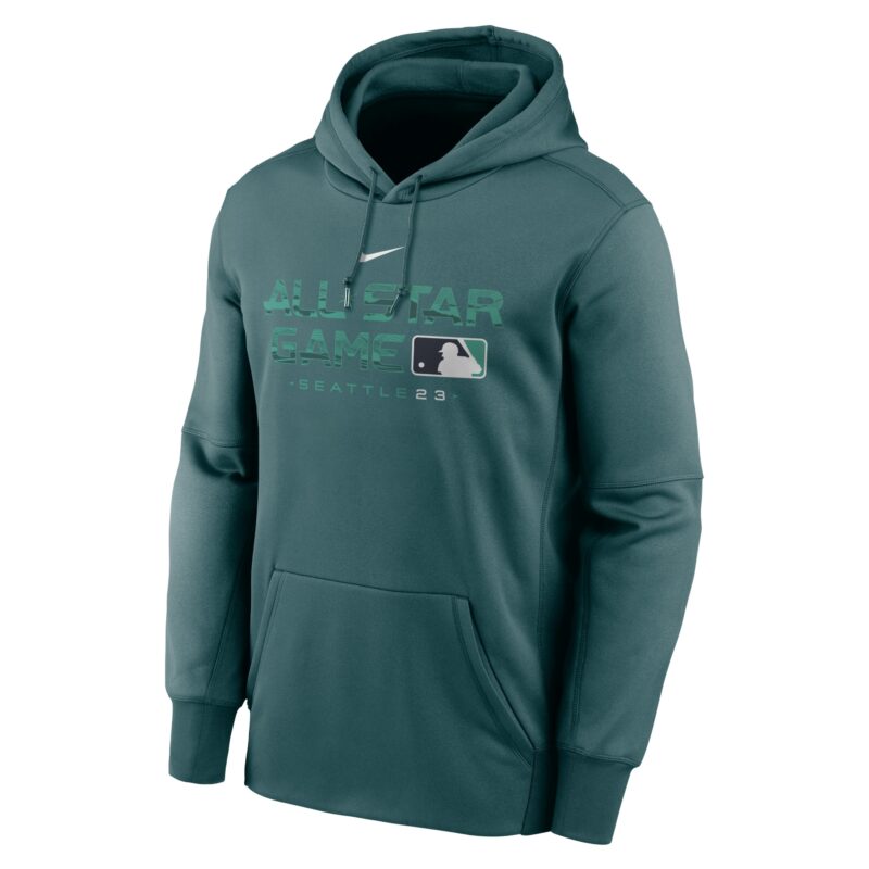 2023 Baseball All Star Game Therma Fleece Pullover Hoodie - Teal - Image 2