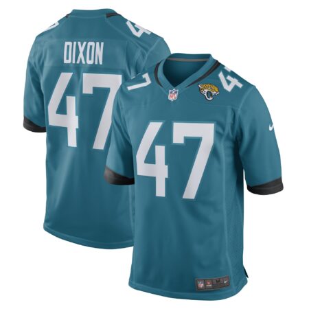 De'Shaan Dixon Jacksonville Jaguars Team Game Player Jersey - Teal