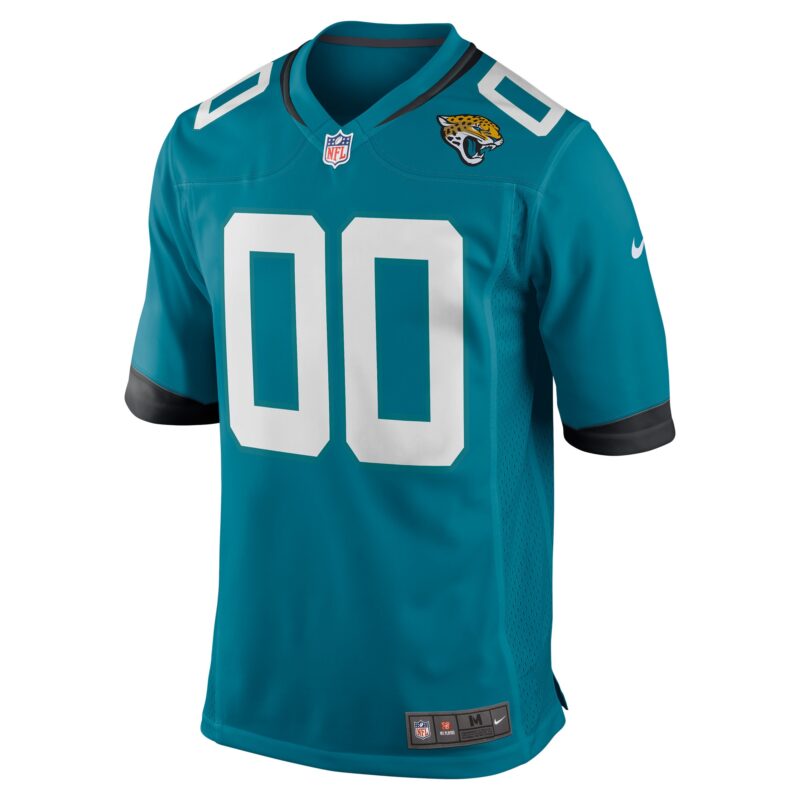 Jacksonville Jaguars Custom Team Game Jersey - Teal - Image 2