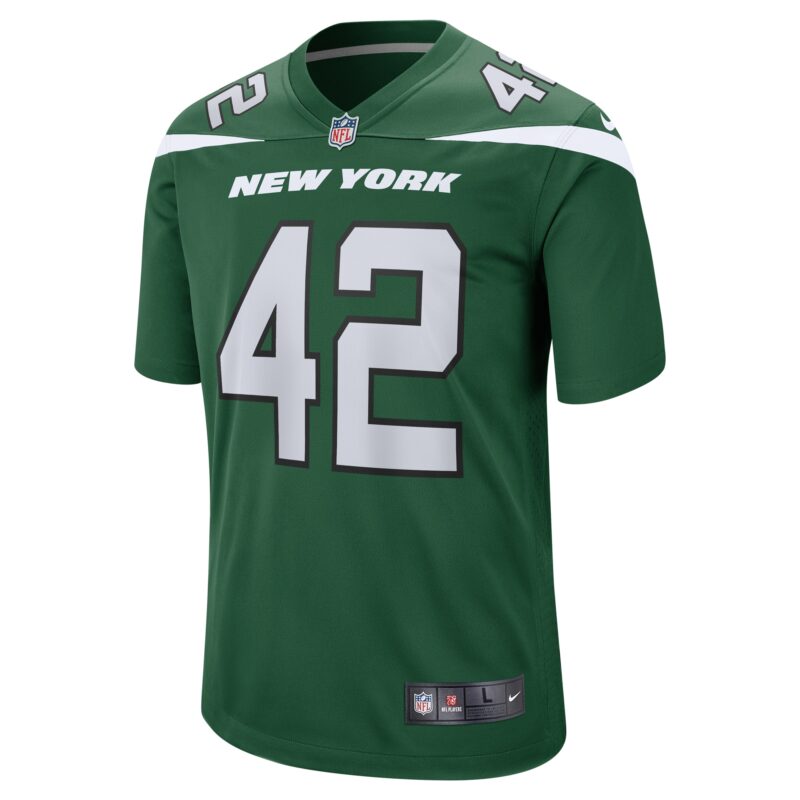 Thomas Hennessy New York Jets Game Jersey - Gotham Green - Image 2