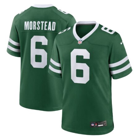 Thomas Morstead New York Jets Team Game Jersey - Legacy Green